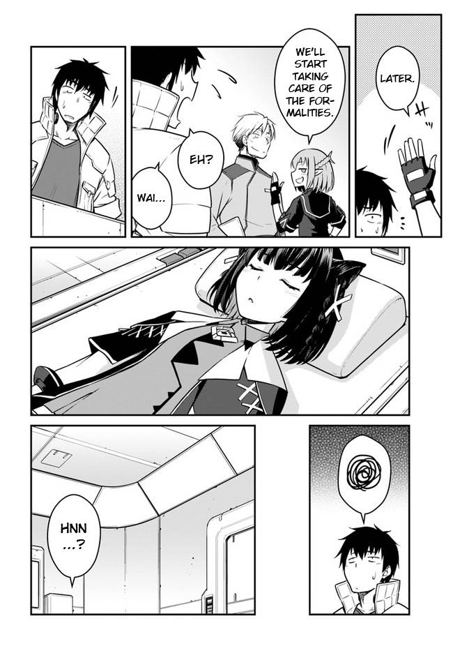 Mezametara Saikyou Soubi to Uchuusen-mochi Datta no de, Ikkodate Mezashite Youhei Toshite Jiyuu ni Ikitai chapter 22.2 page 3