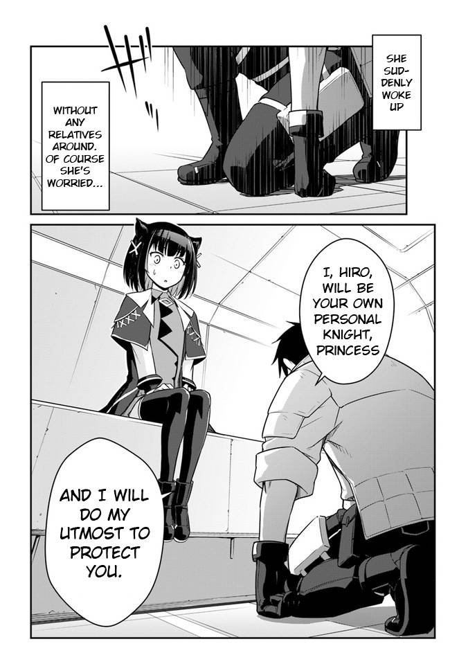 Mezametara Saikyou Soubi to Uchuusen-mochi Datta no de, Ikkodate Mezashite Youhei Toshite Jiyuu ni Ikitai chapter 22.2 page 9
