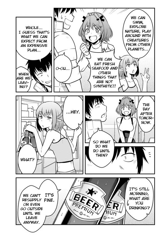 Mezametara Saikyou Soubi to Uchuusen-mochi Datta no de, Ikkodate Mezashite Youhei Toshite Jiyuu ni Ikitai chapter 24.1 page 15