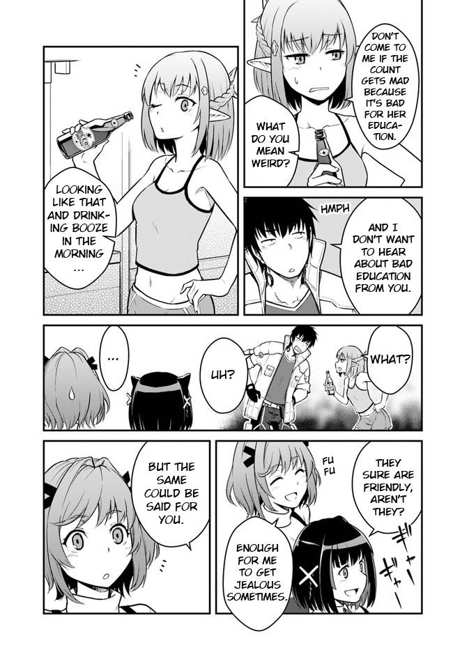 Mezametara Saikyou Soubi to Uchuusen-mochi Datta no de, Ikkodate Mezashite Youhei Toshite Jiyuu ni Ikitai chapter 24.1 page 17