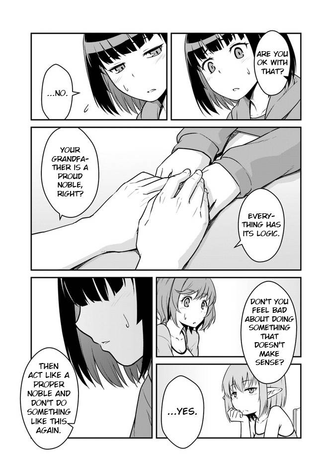 Mezametara Saikyou Soubi to Uchuusen-mochi Datta no de, Ikkodate Mezashite Youhei Toshite Jiyuu ni Ikitai chapter 24.2 page 7