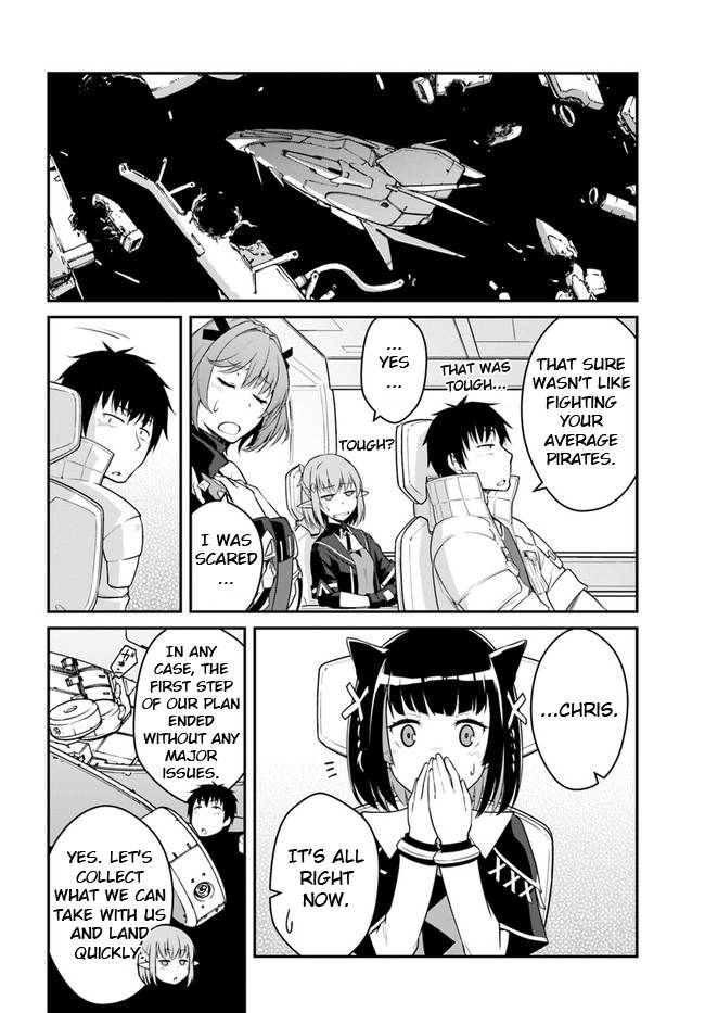 Mezametara Saikyou Soubi to Uchuusen-mochi Datta no de, Ikkodate Mezashite Youhei Toshite Jiyuu ni Ikitai chapter 25.2 page 1