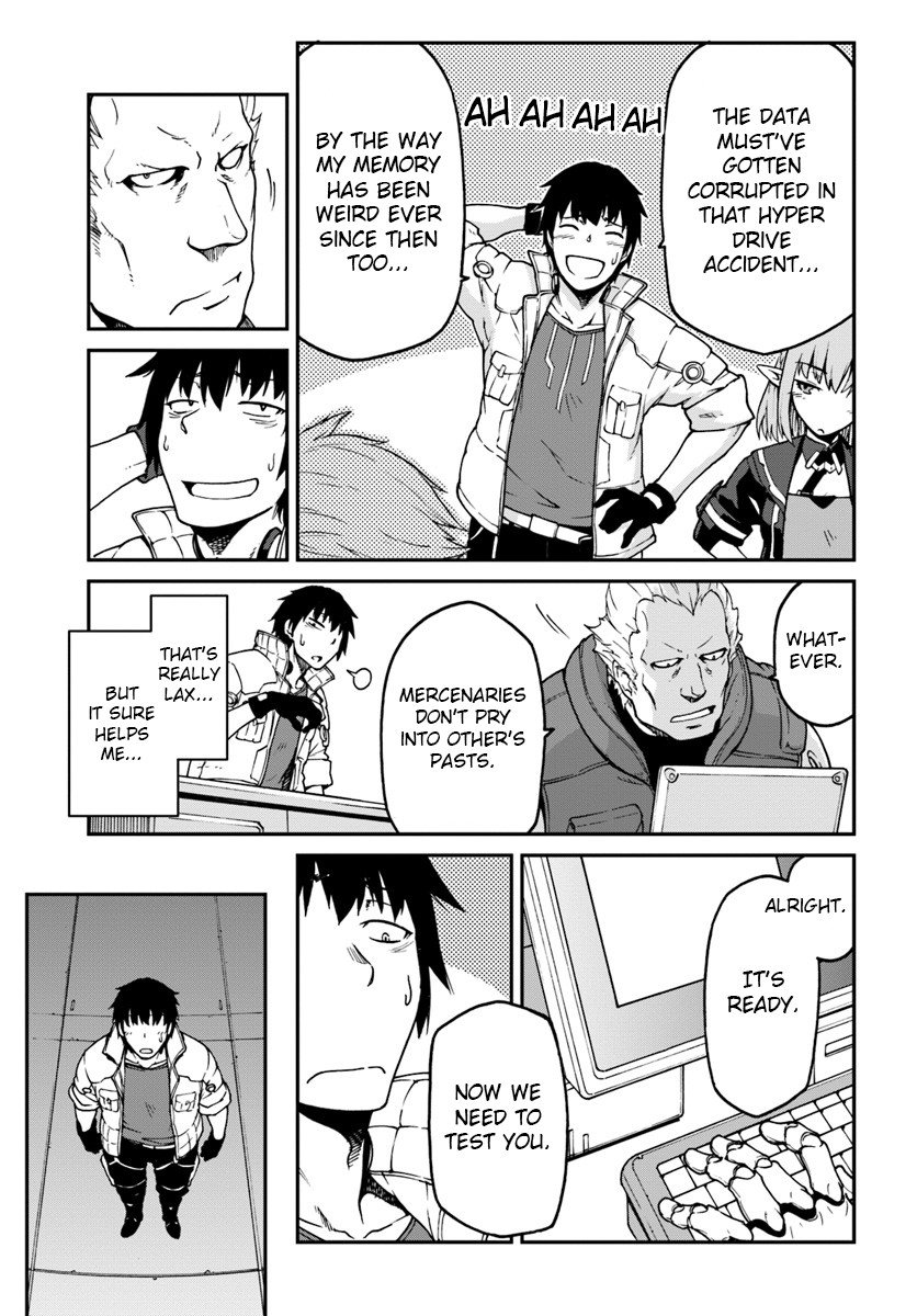 Mezametara Saikyou Soubi to Uchuusen-mochi Datta no de, Ikkodate Mezashite Youhei Toshite Jiyuu ni Ikitai chapter 3 page 7