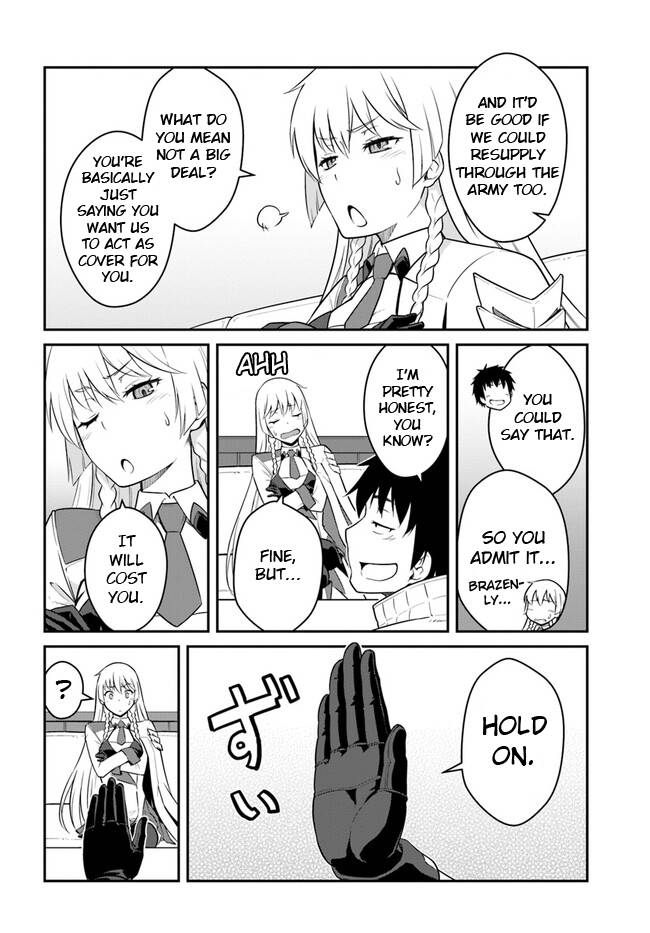 Mezametara Saikyou Soubi to Uchuusen-mochi Datta no de, Ikkodate Mezashite Youhei Toshite Jiyuu ni Ikitai chapter 31.1 page 18