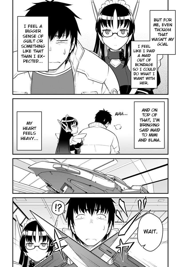 Mezametara Saikyou Soubi to Uchuusen-mochi Datta no de, Ikkodate Mezashite Youhei Toshite Jiyuu ni Ikitai chapter 34.1 page 16