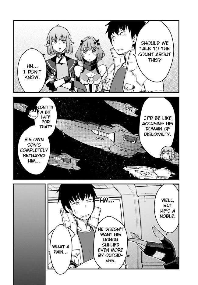 Mezametara Saikyou Soubi to Uchuusen-mochi Datta no de, Ikkodate Mezashite Youhei Toshite Jiyuu ni Ikitai chapter 36.1 page 14