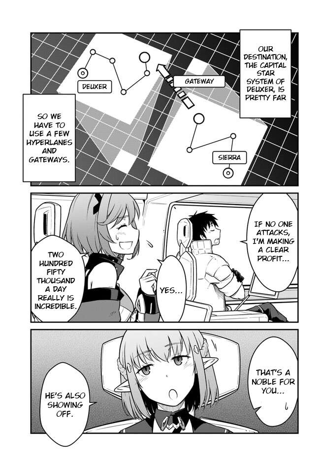 Mezametara Saikyou Soubi to Uchuusen-mochi Datta no de, Ikkodate Mezashite Youhei Toshite Jiyuu ni Ikitai chapter 36.1 page 3