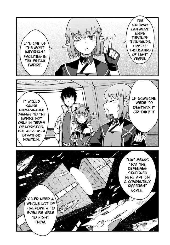 Mezametara Saikyou Soubi to Uchuusen-mochi Datta no de, Ikkodate Mezashite Youhei Toshite Jiyuu ni Ikitai chapter 36.1 page 9