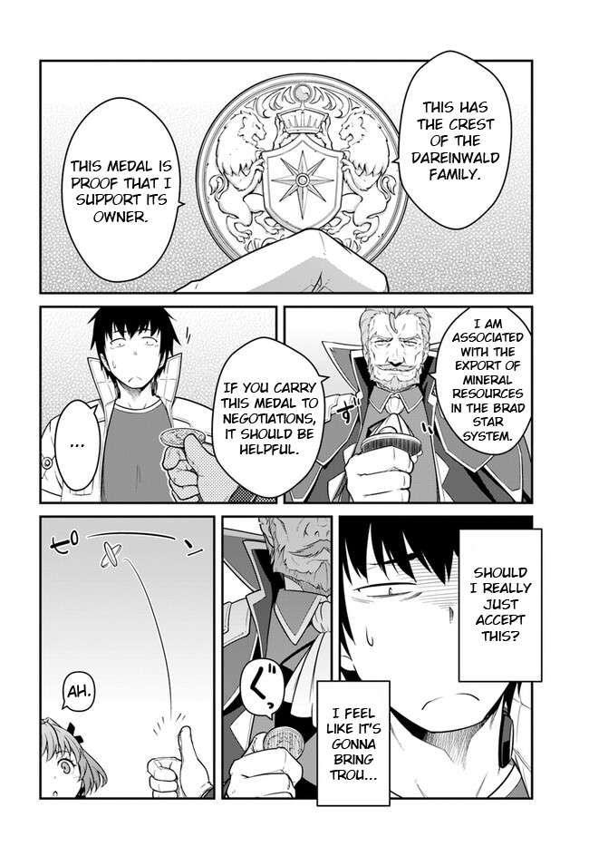 Mezametara Saikyou Soubi to Uchuusen-mochi Datta no de, Ikkodate Mezashite Youhei Toshite Jiyuu ni Ikitai chapter 39.2 page 12