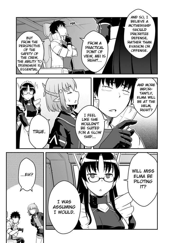 Mezametara Saikyou Soubi to Uchuusen-mochi Datta no de, Ikkodate Mezashite Youhei Toshite Jiyuu ni Ikitai chapter 39.2 page 5