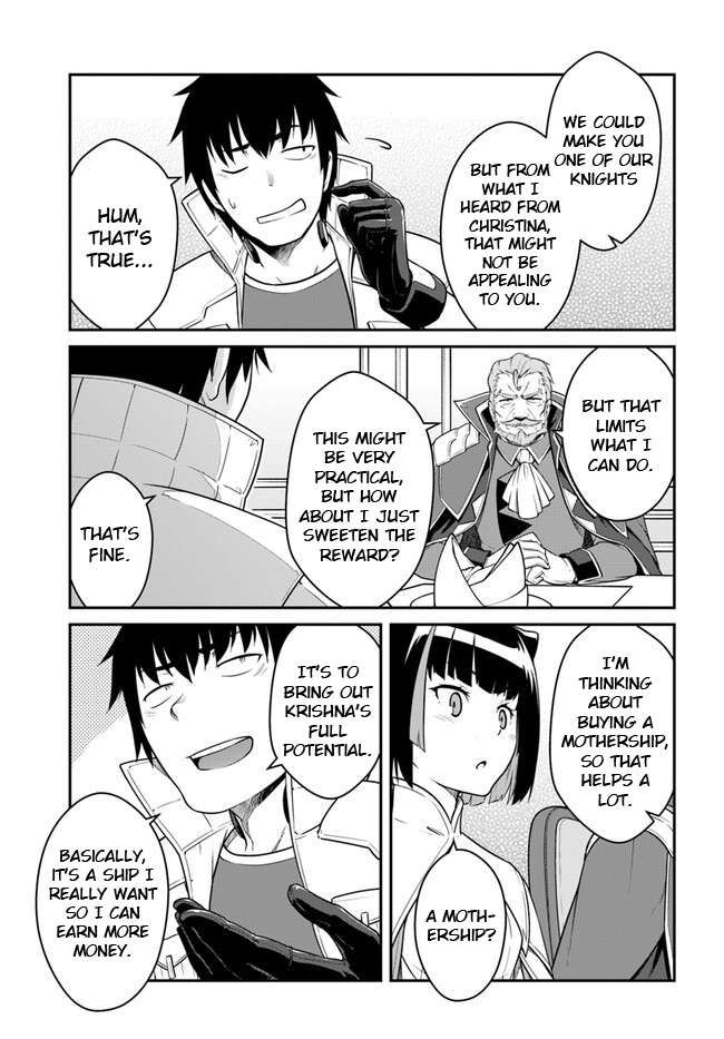 Mezametara Saikyou Soubi to Uchuusen-mochi Datta no de, Ikkodate Mezashite Youhei Toshite Jiyuu ni Ikitai chapter 39.2 page 9