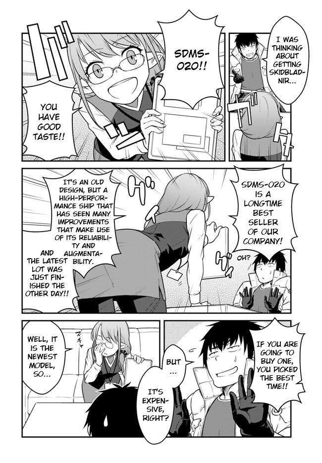 Mezametara Saikyou Soubi to Uchuusen-mochi Datta no de, Ikkodate Mezashite Youhei Toshite Jiyuu ni Ikitai chapter 40.1 page 12