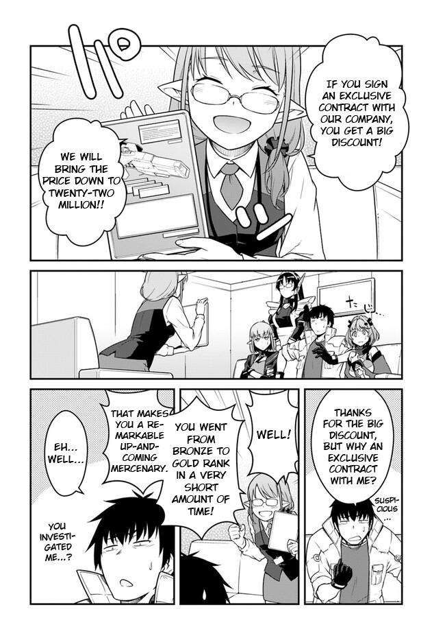 Mezametara Saikyou Soubi to Uchuusen-mochi Datta no de, Ikkodate Mezashite Youhei Toshite Jiyuu ni Ikitai chapter 40.1 page 16