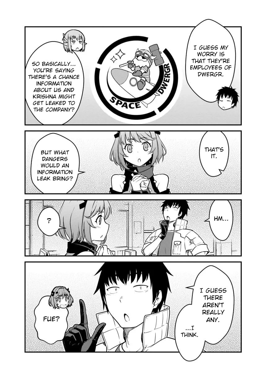 Mezametara Saikyou Soubi to Uchuusen-mochi Datta no de, Ikkodate Mezashite Youhei Toshite Jiyuu ni Ikitai chapter 44.2 page 4