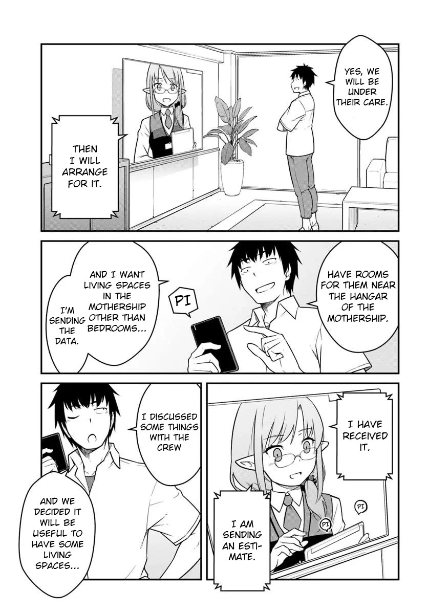 Mezametara Saikyou Soubi to Uchuusen-mochi Datta no de, Ikkodate Mezashite Youhei Toshite Jiyuu ni Ikitai chapter 44.2 page 8