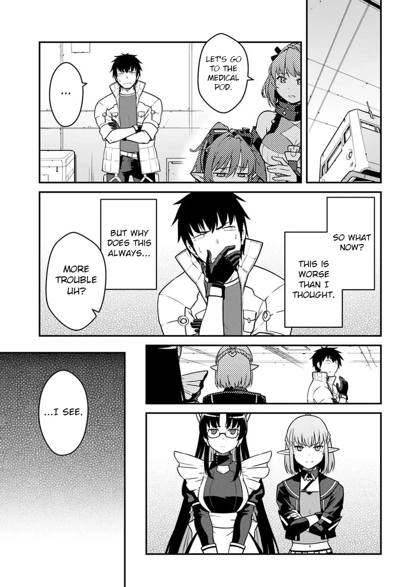 Mezametara Saikyou Soubi to Uchuusen-mochi Datta no de, Ikkodate Mezashite Youhei Toshite Jiyuu ni Ikitai chapter 46.1 page 7