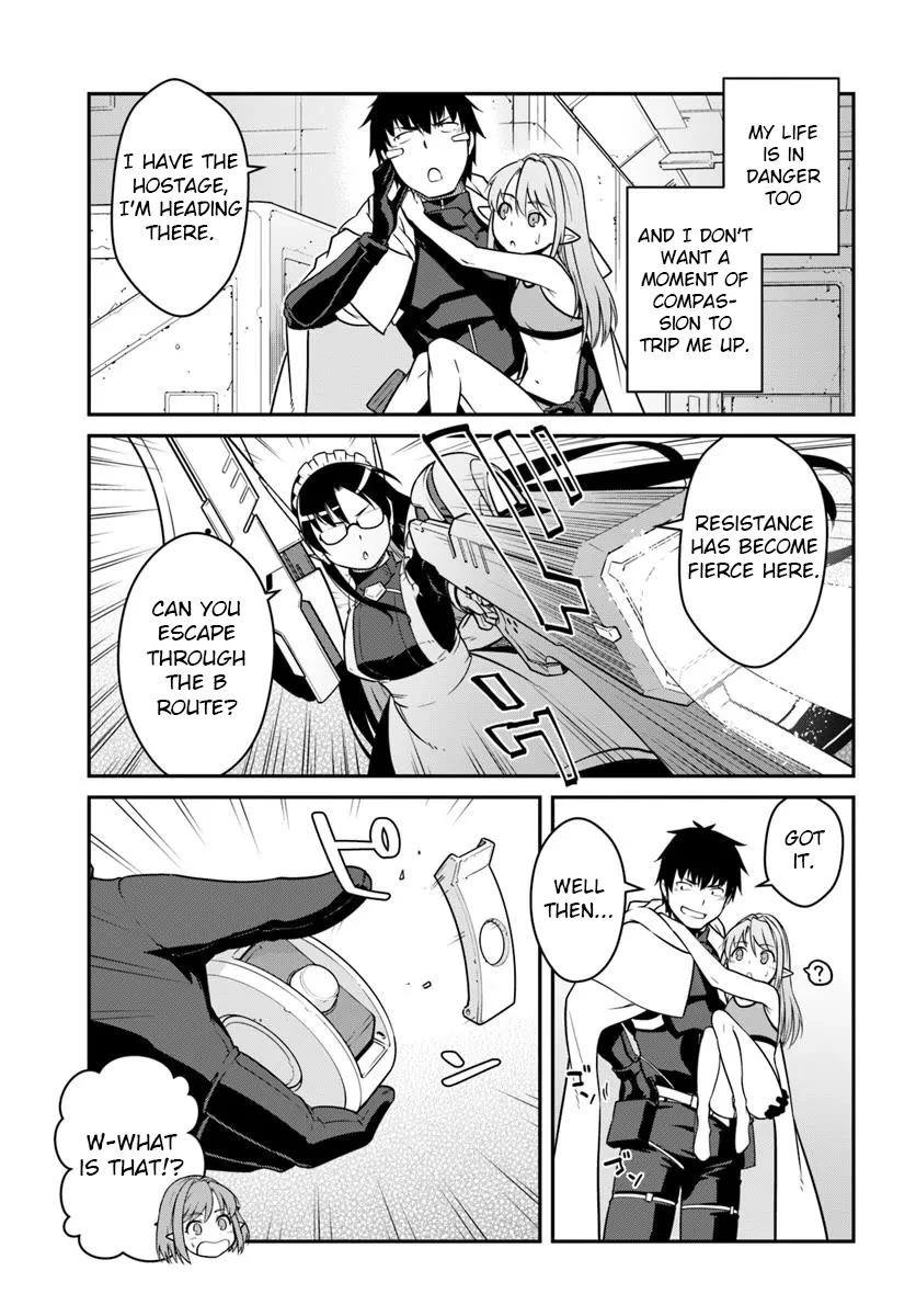 Mezametara Saikyou Soubi to Uchuusen-mochi Datta no de, Ikkodate Mezashite Youhei Toshite Jiyuu ni Ikitai chapter 47.1 page 17