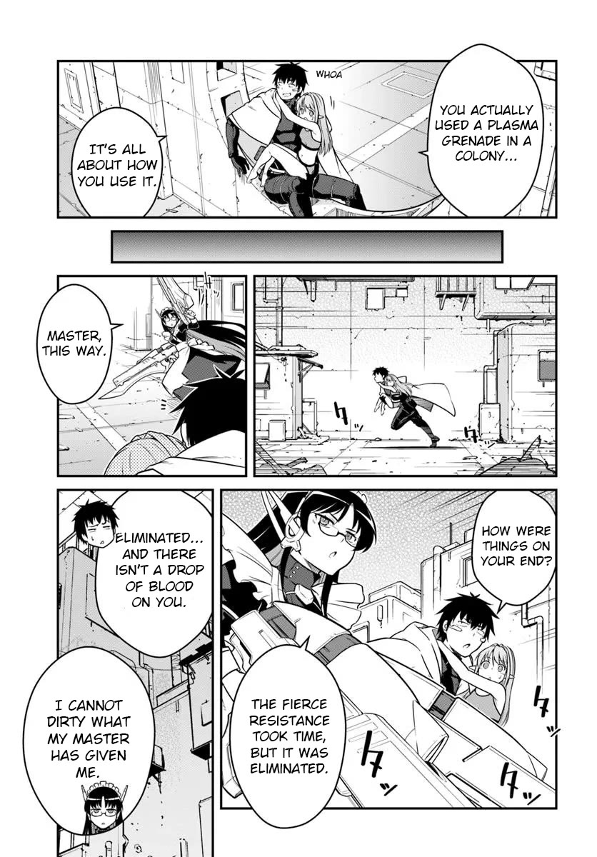 Mezametara Saikyou Soubi to Uchuusen-mochi Datta no de, Ikkodate Mezashite Youhei Toshite Jiyuu ni Ikitai chapter 47.2 page 1