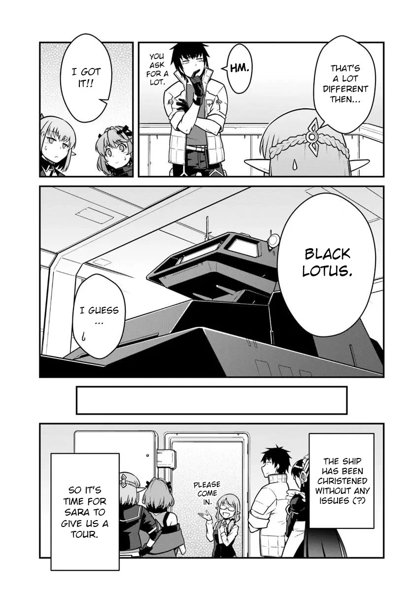 Mezametara Saikyou Soubi to Uchuusen-mochi Datta no de, Ikkodate Mezashite Youhei Toshite Jiyuu ni Ikitai chapter 48.2 page 4