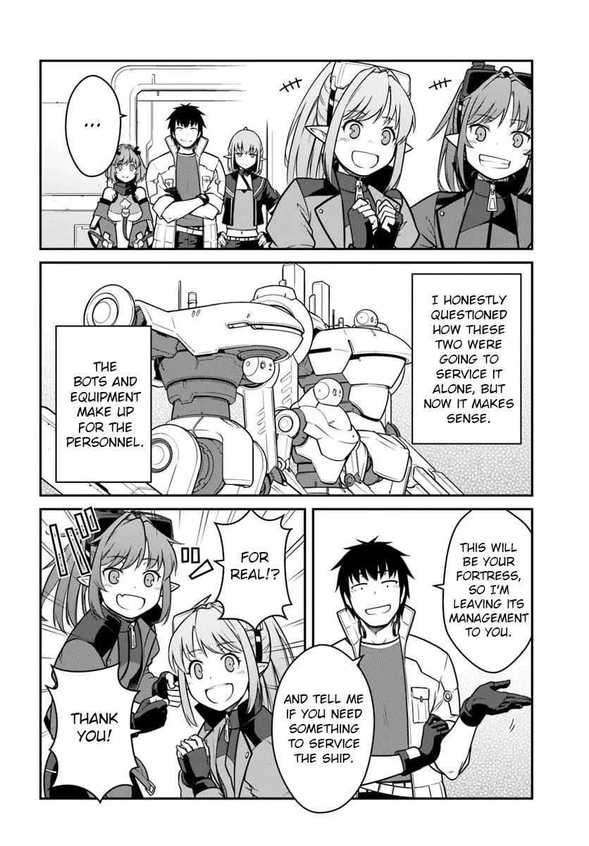 Mezametara Saikyou Soubi to Uchuusen-mochi Datta no de, Ikkodate Mezashite Youhei Toshite Jiyuu ni Ikitai chapter 48.2 page 7