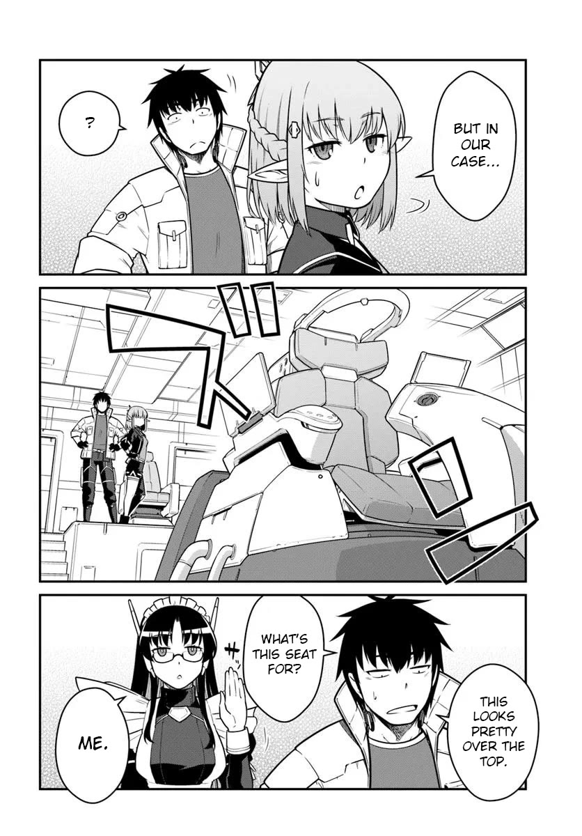 Mezametara Saikyou Soubi to Uchuusen-mochi Datta no de, Ikkodate Mezashite Youhei Toshite Jiyuu ni Ikitai chapter 48.2 page 9