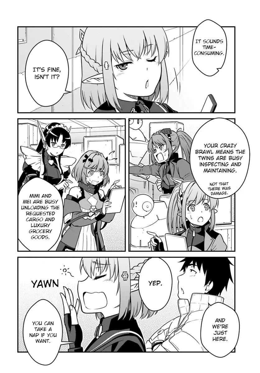 Mezametara Saikyou Soubi to Uchuusen-mochi Datta no de, Ikkodate Mezashite Youhei Toshite Jiyuu ni Ikitai chapter 52.1 page 16