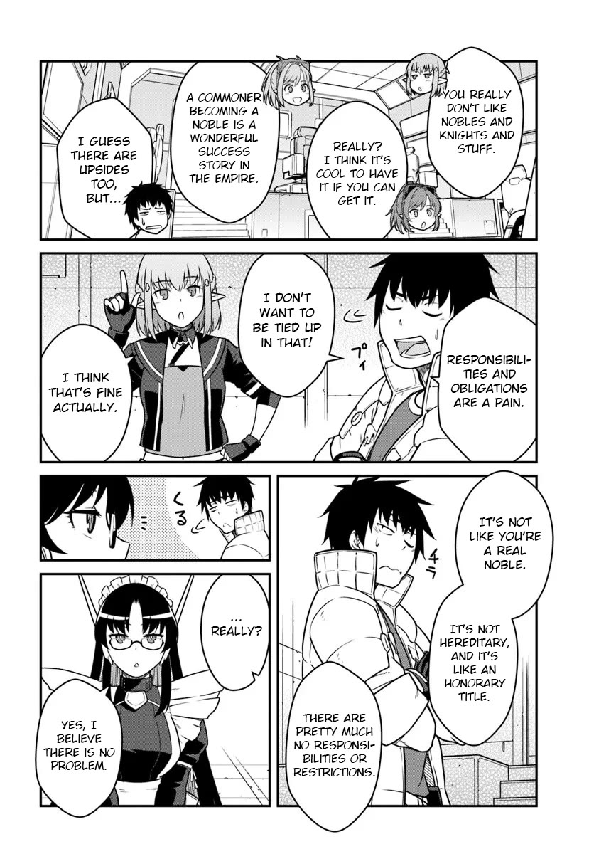 Mezametara Saikyou Soubi to Uchuusen-mochi Datta no de, Ikkodate Mezashite Youhei Toshite Jiyuu ni Ikitai chapter 52.2 page 9