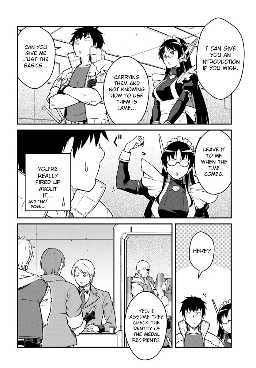 Mezametara Saikyou Soubi to Uchuusen-mochi Datta no de, Ikkodate Mezashite Youhei Toshite Jiyuu ni Ikitai chapter 53.1 page 2