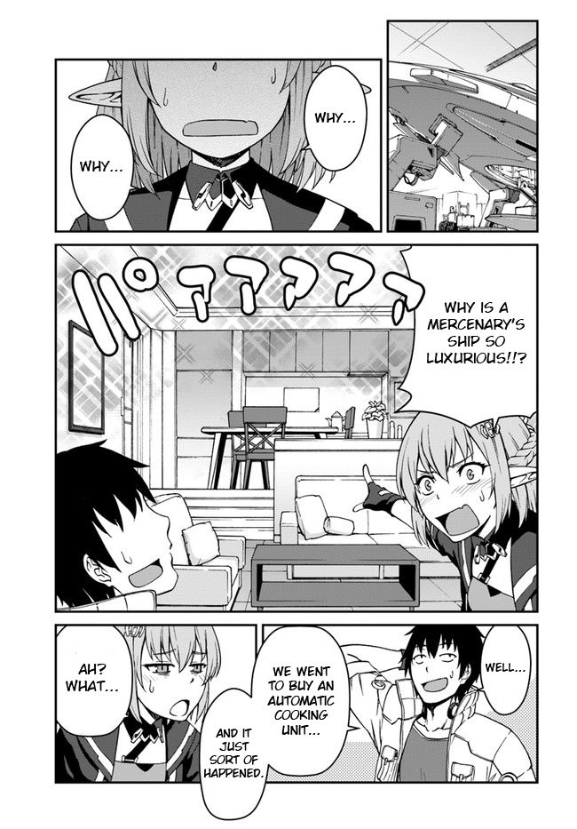 Mezametara Saikyou Soubi to Uchuusen-mochi Datta no de, Ikkodate Mezashite Youhei Toshite Jiyuu ni Ikitai chapter 8.1 page 1