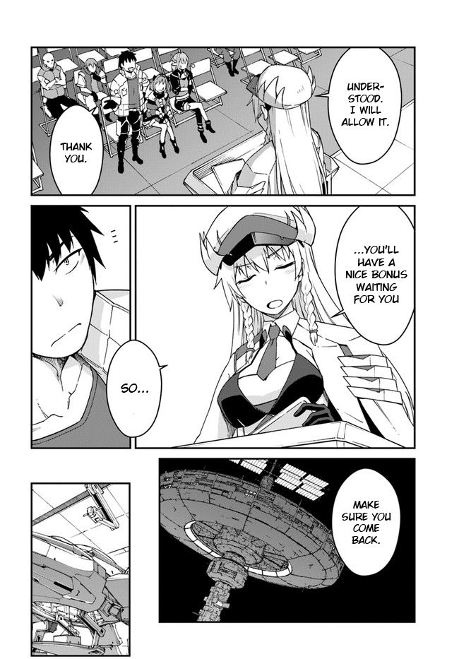 Mezametara Saikyou Soubi to Uchuusen-mochi Datta no de, Ikkodate Mezashite Youhei Toshite Jiyuu ni Ikitai chapter 9.1 page 14