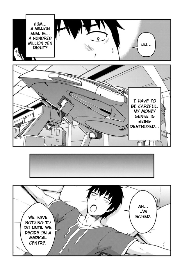 Mezametara Saikyou Soubi to Uchuusenmochi Datta node, Ikkodate Mezashite Youhei toshite Jiyuu ni Ikitai chapter 11.2 page 12