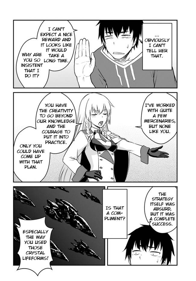 Mezametara Saikyou Soubi to Uchuusenmochi Datta node, Ikkodate Mezashite Youhei toshite Jiyuu ni Ikitai chapter 15 page 24