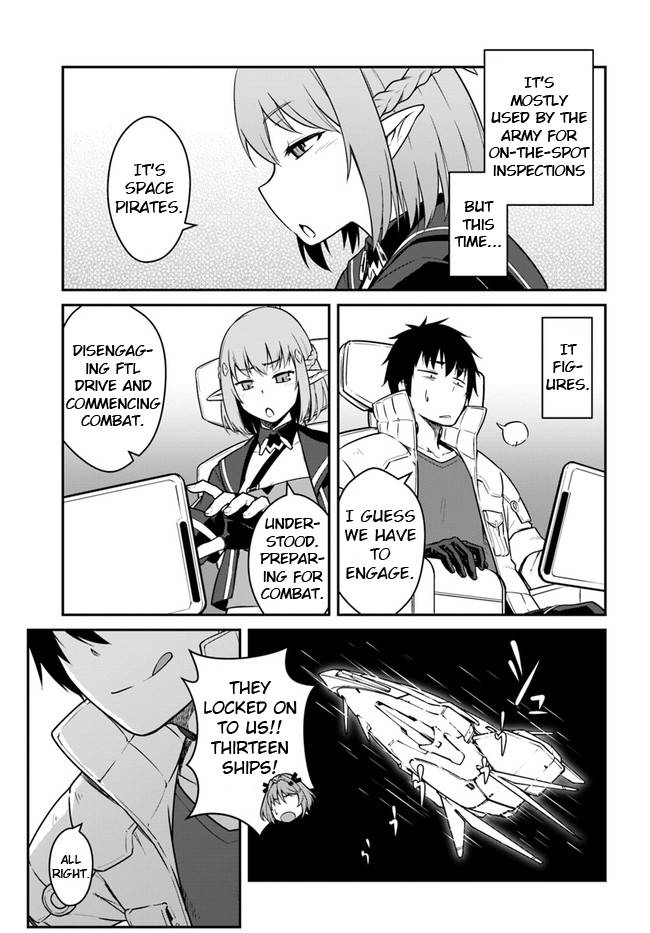 Mezametara Saikyou Soubi to Uchuusenmochi Datta node, Ikkodate Mezashite Youhei toshite Jiyuu ni Ikitai chapter 22.1 page 9