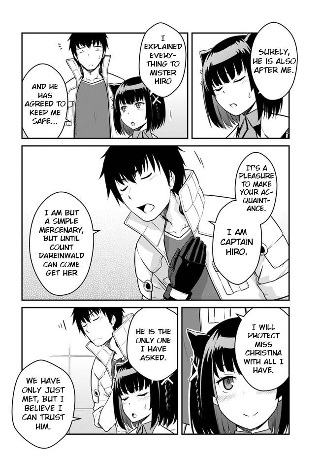 Mezametara Saikyou Soubi to Uchuusenmochi Datta node, Ikkodate Mezashite Youhei toshite Jiyuu ni Ikitai chapter 23.1 page 14