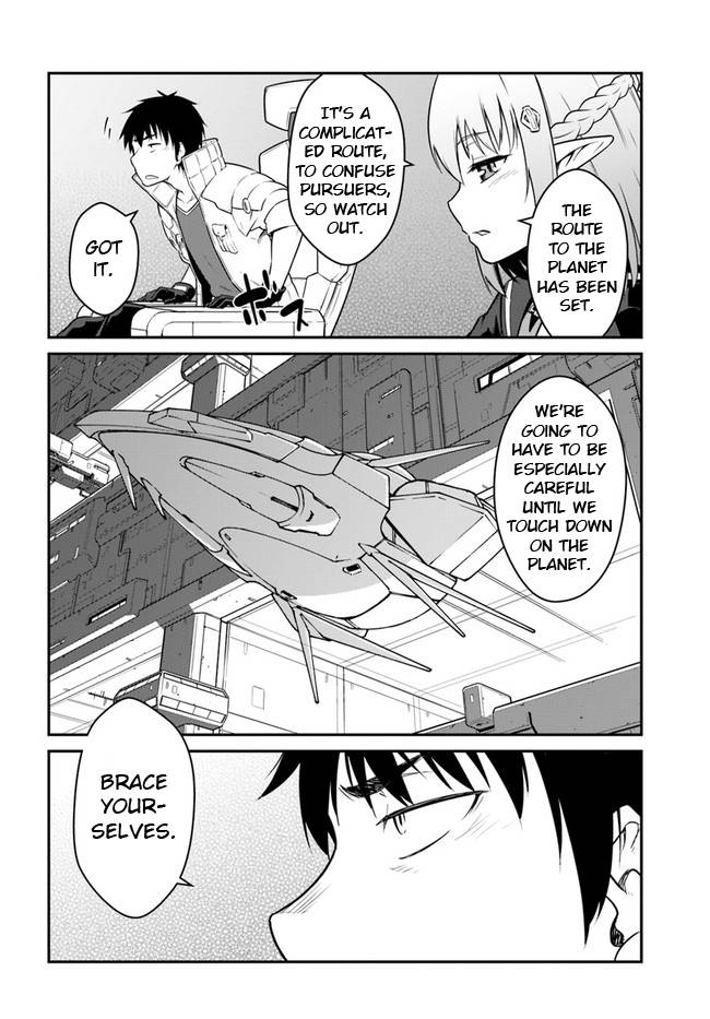 Mezametara Saikyou Soubi to Uchuusenmochi Datta node, Ikkodate Mezashite Youhei toshite Jiyuu ni Ikitai chapter 24.2 page 12