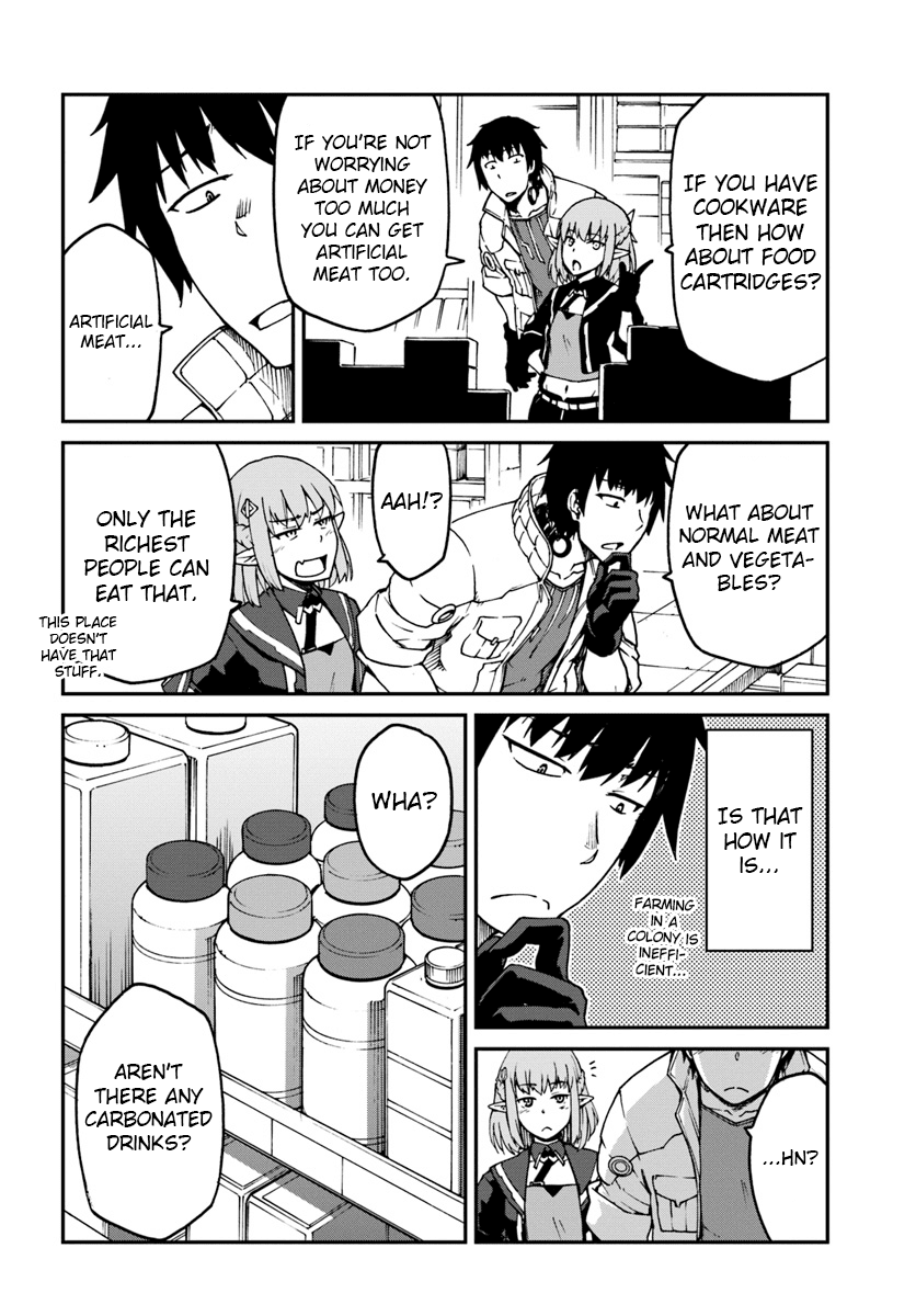 Mezametara Saikyou Soubi to Uchuusenmochi Datta node, Ikkodate Mezashite Youhei toshite Jiyuu ni Ikitai chapter 3 page 18