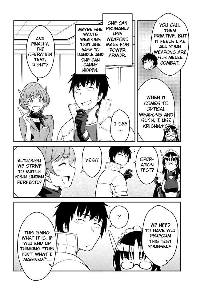 Mezametara Saikyou Soubi to Uchuusenmochi Datta node, Ikkodate Mezashite Youhei toshite Jiyuu ni Ikitai chapter 34.1 page 10