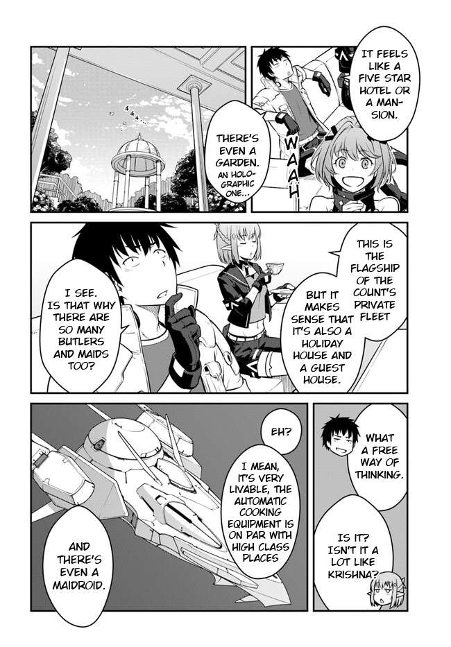 Mezametara Saikyou Soubi to Uchuusenmochi Datta node, Ikkodate Mezashite Youhei toshite Jiyuu ni Ikitai chapter 34.2 page 12