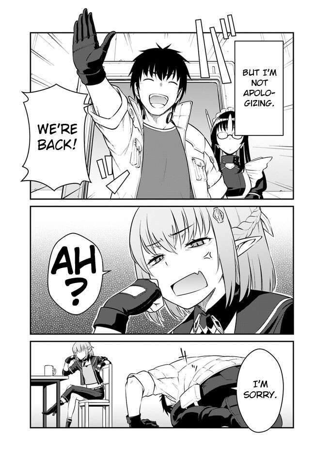 Mezametara Saikyou Soubi to Uchuusenmochi Datta node, Ikkodate Mezashite Youhei toshite Jiyuu ni Ikitai chapter 34.2 page 3