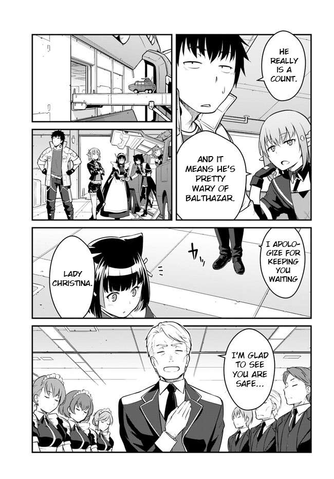 Mezametara Saikyou Soubi to Uchuusenmochi Datta node, Ikkodate Mezashite Youhei toshite Jiyuu ni Ikitai chapter 34.2 page 9