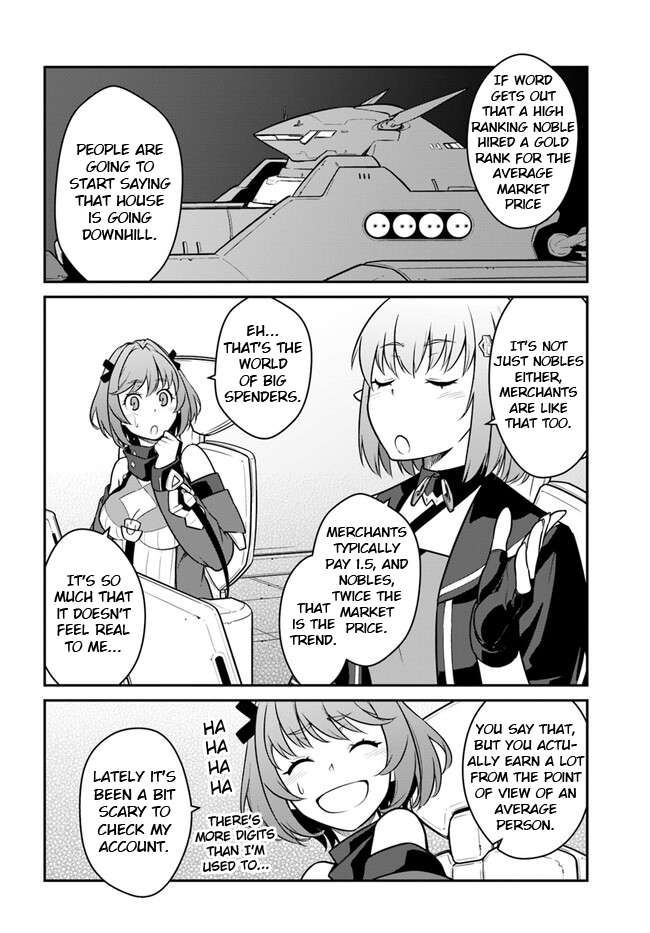 Mezametara Saikyou Soubi to Uchuusenmochi Datta node, Ikkodate Mezashite Youhei toshite Jiyuu ni Ikitai chapter 36.1 page 4