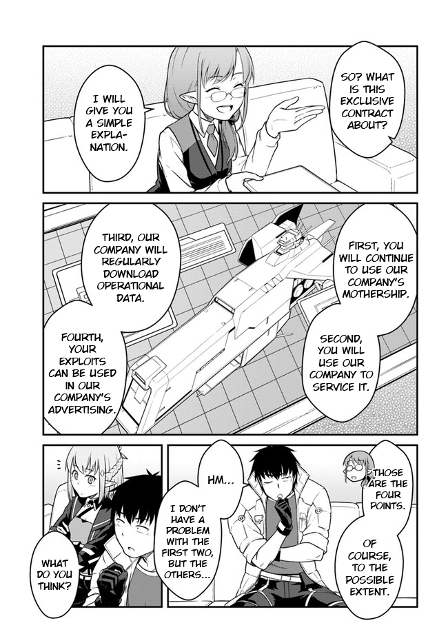 Mezametara Saikyou Soubi to Uchuusenmochi Datta node, Ikkodate Mezashite Youhei toshite Jiyuu ni Ikitai chapter 40.2 page 1