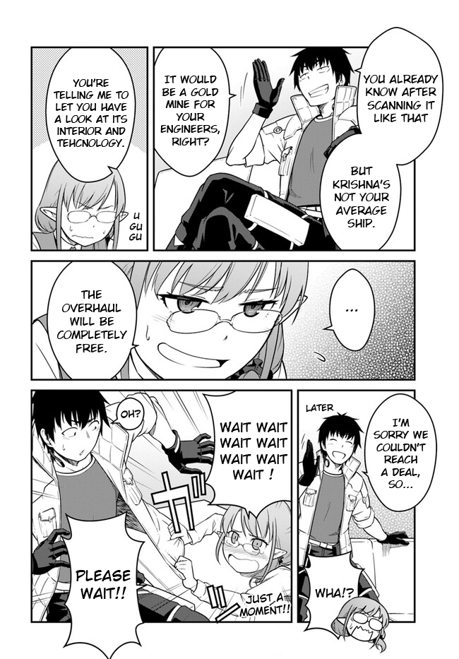 Mezametara Saikyou Soubi to Uchuusenmochi Datta node, Ikkodate Mezashite Youhei toshite Jiyuu ni Ikitai chapter 40.2 page 12