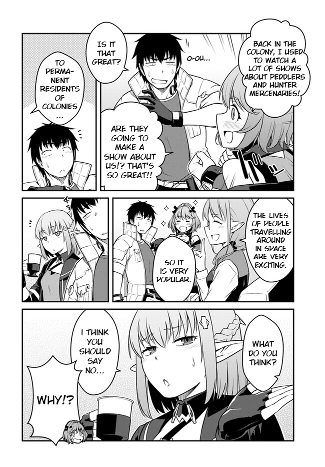 Mezametara Saikyou Soubi to Uchuusenmochi Datta node, Ikkodate Mezashite Youhei toshite Jiyuu ni Ikitai chapter 40.2 page 4