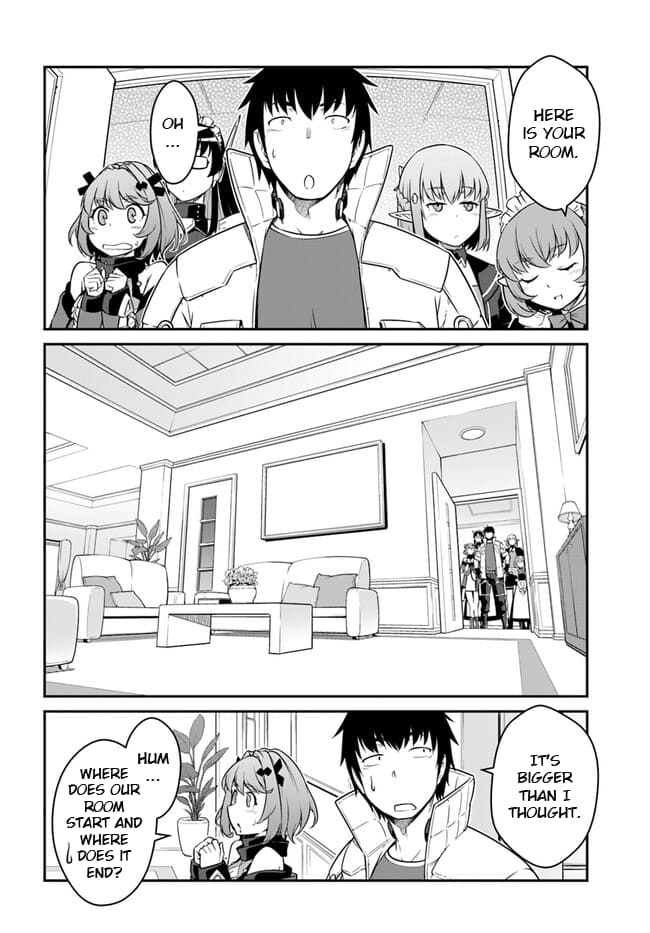 Mezametara Saikyou Soubi to Uchuusenmochi Datta node, Ikkodate Mezashite Youhei toshite Jiyuu ni Ikitai chapter 41.1 page 10