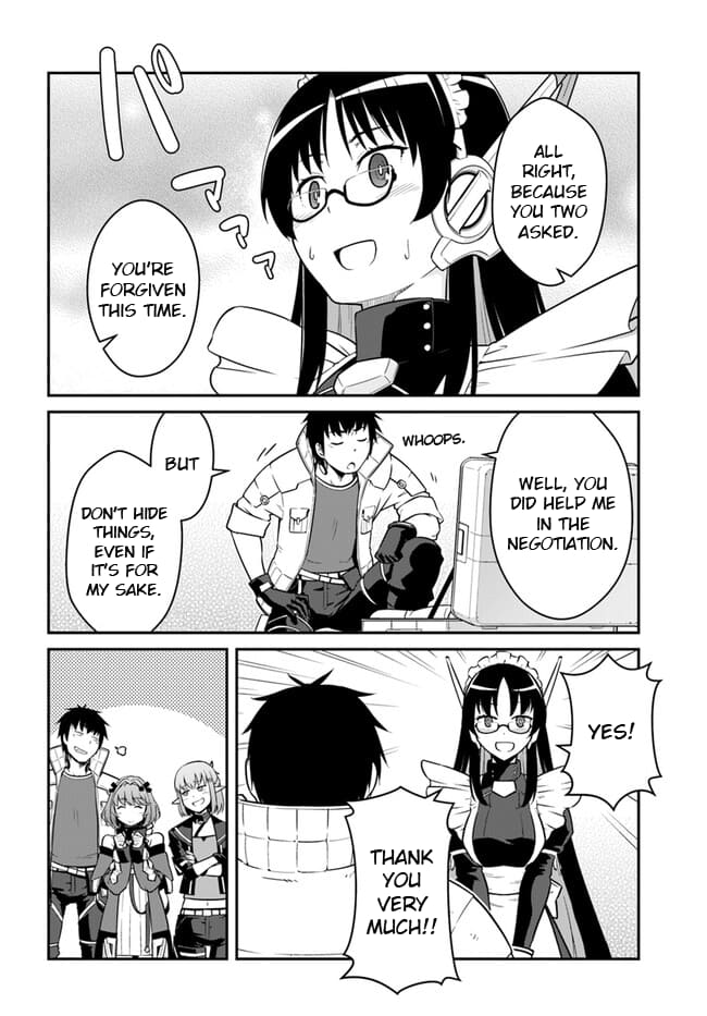 Mezametara Saikyou Soubi to Uchuusenmochi Datta node, Ikkodate Mezashite Youhei toshite Jiyuu ni Ikitai chapter 41.1 page 16