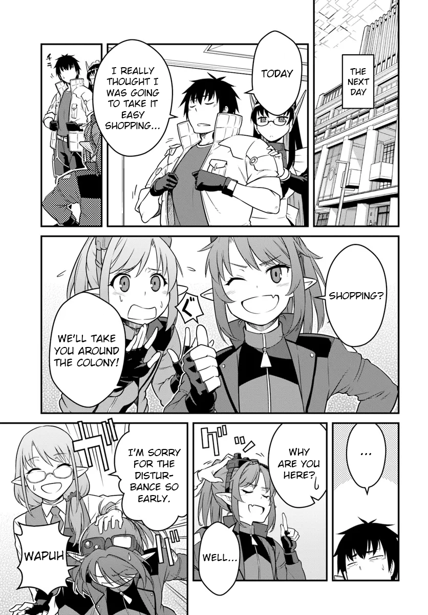 Mezametara Saikyou Soubi to Uchuusenmochi Datta node, Ikkodate Mezashite Youhei toshite Jiyuu ni Ikitai chapter 42.2 page 1