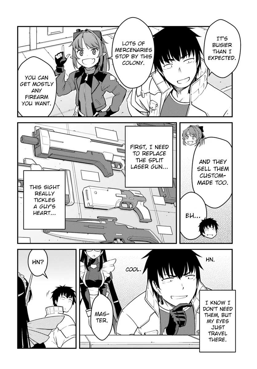 Mezametara Saikyou Soubi to Uchuusenmochi Datta node, Ikkodate Mezashite Youhei toshite Jiyuu ni Ikitai chapter 43.1 page 2