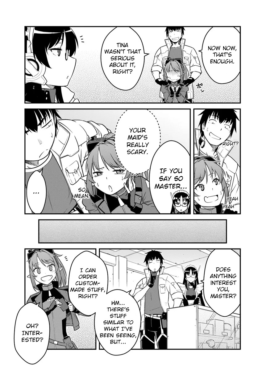 Mezametara Saikyou Soubi to Uchuusenmochi Datta node, Ikkodate Mezashite Youhei toshite Jiyuu ni Ikitai chapter 43.1 page 9