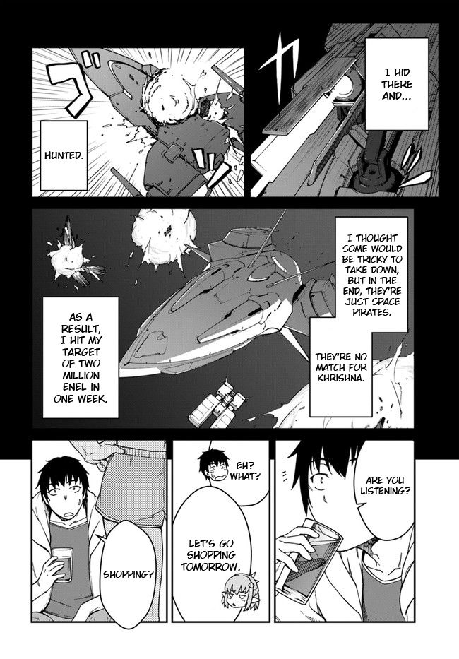 Mezametara Saikyou Soubi to Uchuusenmochi Datta node, Ikkodate Mezashite Youhei toshite Jiyuu ni Ikitai chapter 9 page 4